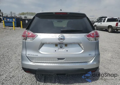 2015 Nissan Rogue S z USA, uszkodzony, nr VIN KNMAT2MT2FP514511